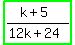 highlight_green%28%28k%2B5%29%2F%2812k%2B24%29%29