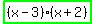 highlight_green%28%28x-3%29%28x%2B2%29%29