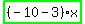 highlight_green%28+%28-10-3%29%2Ax+%29