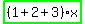 highlight_green%28+%281%2B2%2B3%29%2Ax+%29