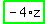 highlight_green%28+-4%2Az+%29