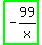 highlight_green%28+-99%2Fx+%29
