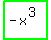 highlight_green%28+-x%5E%283%29+%29