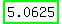 highlight_green%28+5.0625+%29