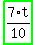 highlight_green%28+7%2F10%2At+%29