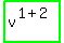 highlight_green%28+v%5E%281%2B2%29+%29