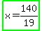 highlight_green%28+x=140%2F19%29