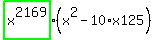 highlight_green%28+x%5E2169+%29%2A%28x%5E2-10%2Ax125%29