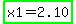 highlight_green%28+x1=2.10%29+