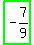 highlight_green%28-+7%2F9+%29