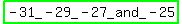 \"highlight_green%28-31_-29_-27_and_-25%29\"