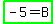 highlight_green%28-5+=+B%29