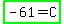 highlight_green%28-61=C%29