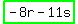 highlight_green%28-8r+-+11s%29