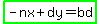 highlight_green%28-nx%2Bdy=bd%29