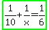 highlight_green%281%2F10%2B1%2Fx=1%2F6%29