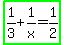 highlight_green%281%2F3%2B1%2Fx=1%2F2%29