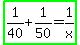 highlight_green%281%2F40+%2B+1%2F50+=+1%2Fx%29