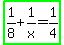 highlight_green%281%2F8%2B1%2Fx=1%2F4%29