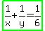 highlight_green%281%2Fx%2B1%2Fy=1%2F6%29