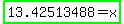 highlight_green%2813.42513488+=+x%29