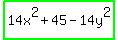 highlight_green%2814x%5E2+%2B+45+-+14y%5E2%29