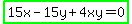 highlight_green%2815x-15y%2B4xy=0%29