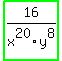 highlight_green%2816%2Fx%5E20y%5E8%29