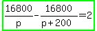 highlight_green%2816800%2Fp-16800%2F%28p%2B200%29=2%29