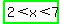 highlight_green%282%3Cx%3C7%29