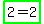 highlight_green%282+=+2%29