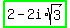 highlight_green%282+-+2i%2Asqrt%283%29%29