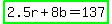 highlight_green%282.5r%2B8b=137%29