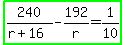 highlight_green%28240%2F%28r%2B16%29-192%2Fr=1%2F10%29