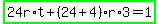 highlight_green%2824r%2At%2B%2824%2B4%29r%2A3=1%29