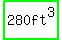 highlight_green%28280+ft%5E3%29