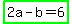highlight_green%282a-b=6%29