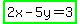 highlight_green%282x-5y=3%29