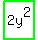 highlight_green%282y%5E2%29