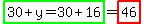 highlight_green%2830%2By=30%2B16%29=highlight%2846%29