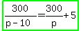 highlight_green%28300%2F%28p-10%29=300%2Fp%2B5%29