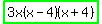 highlight_green%283x%28x-4%29%28x%2B4%29%29