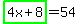 highlight_green%284x%2B8%29=54