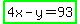 highlight_green%284x-y=93%29