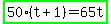 highlight_green%2850%28t%2B1%29=65t%29
