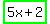 highlight_green%285x+%2B+2%29