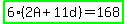 highlight_green%286%282A%2B11d%29=168%29