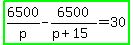 highlight_green%286500%2Fp-6500%2F%28p%2B15%29=30%29