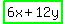 highlight_green%286x+%2B+12y%29