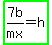 highlight_green%287b%2Fmx+=+h%29